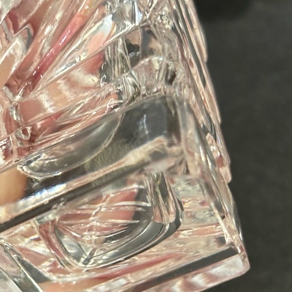 Vintage Clear Cut Crystal Salt & Pepper Made in Japan by Artmark Elegant - Picture 8 of 10